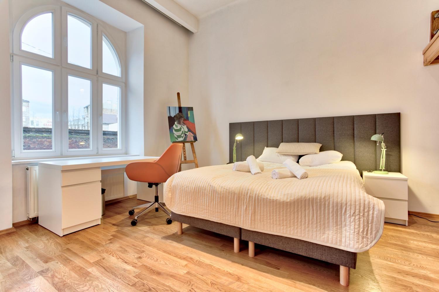Ferienwohnung Zacisze Street Krakau Zimmer foto