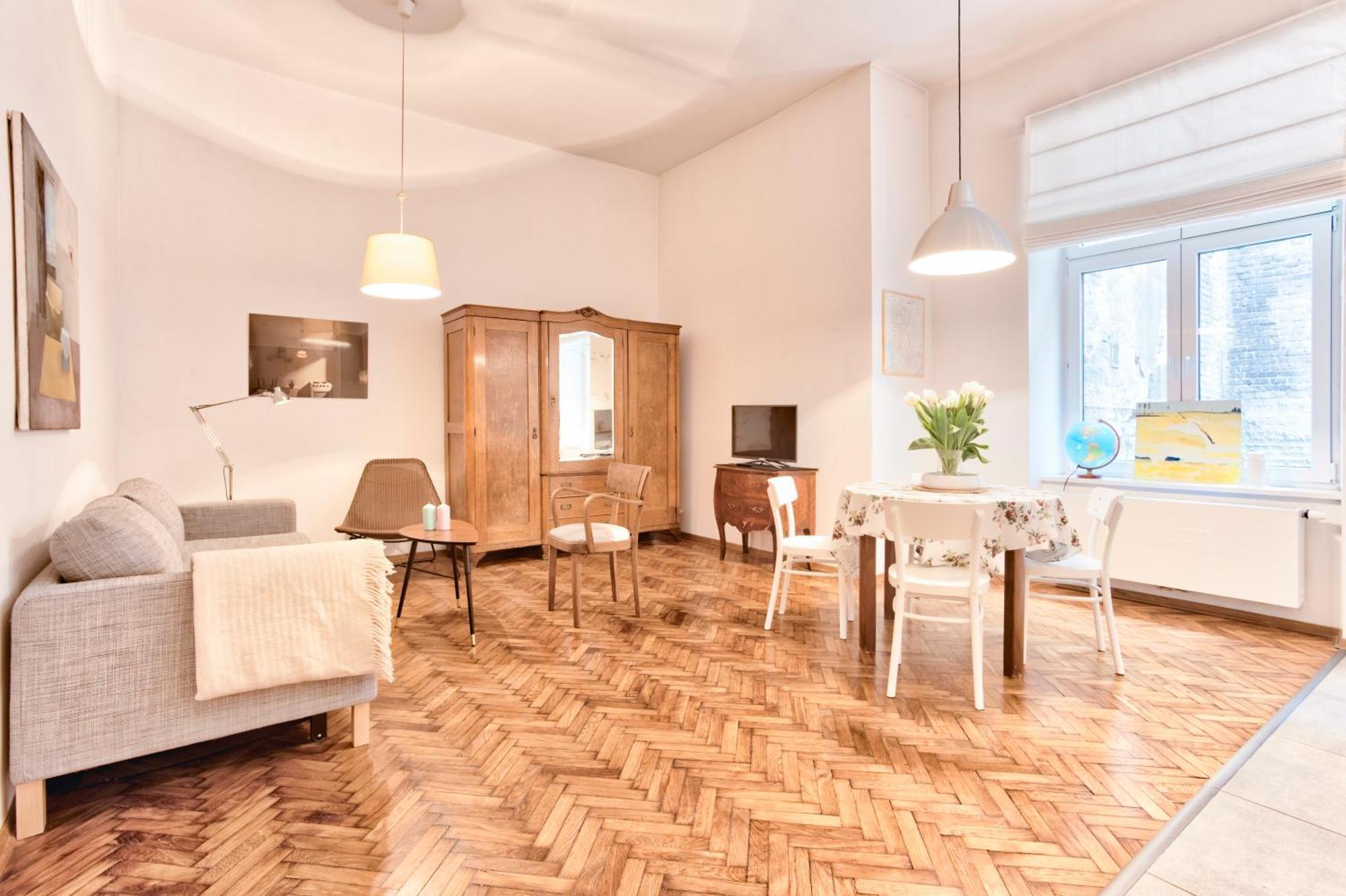 Ferienwohnung Zacisze Street Krakau Exterior foto